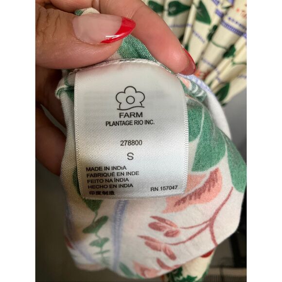 FARM Rio V-Neck Kaftan Maxi Cut-Out Dress - Picture 11 of 13